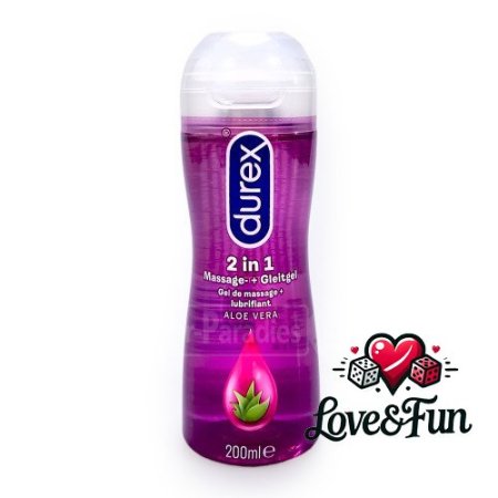 ديوركس 2 في 1 مساج وجل تزييت مزلق | Durex 2 in 1 Massage & Lubricant