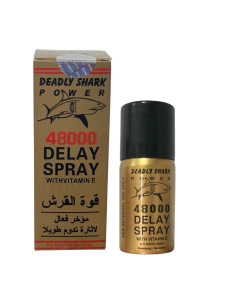 Deadly Shark Delay Spray – بخاخ تأخير قوة القرش