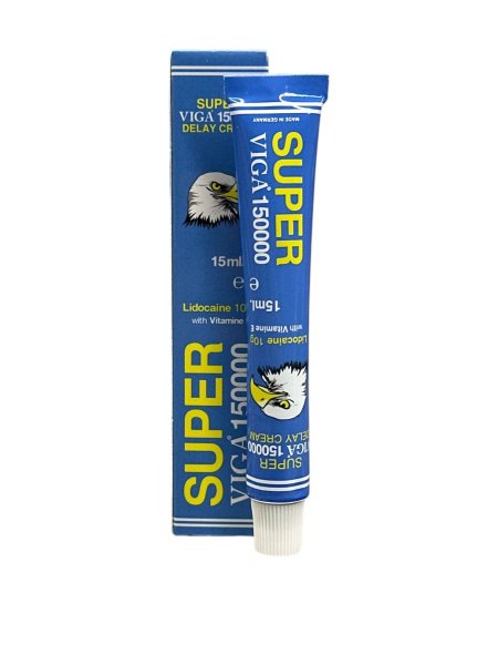 Super Viga 150000 Delay Cream - كريم التأخير للرجال